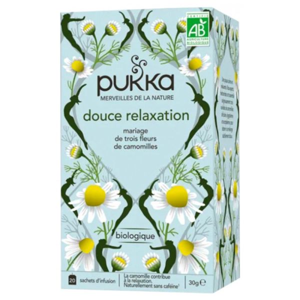 Pukka Douce Relaxation Bio - 20 Sachets - Favorise naturellement la détente et le calme
