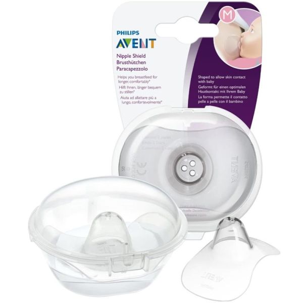 Avent Bouts de Sein d'Allaitement - Taille M : 21 mm - Lot de 2