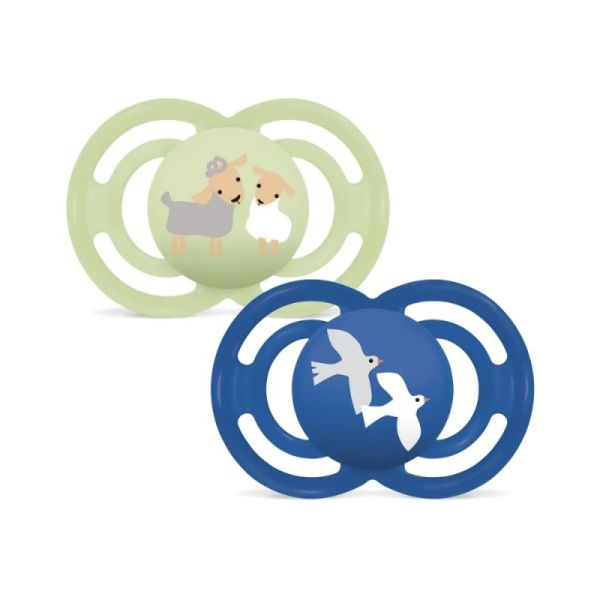 Mam Perfect 2 Sucettes Animaux - 6 mois et +