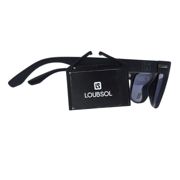 Loubsol Arko Lunettes de Soleil Homme Style Rétro-Urbain Noir