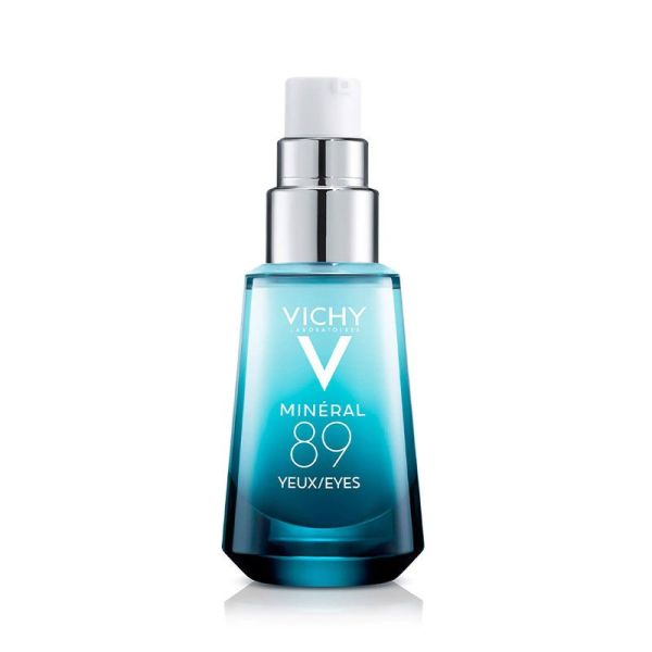 Vichy Minéral 89 Yeux Fortifiant Réparateur - 15 ml - Tous Types de Peaux
