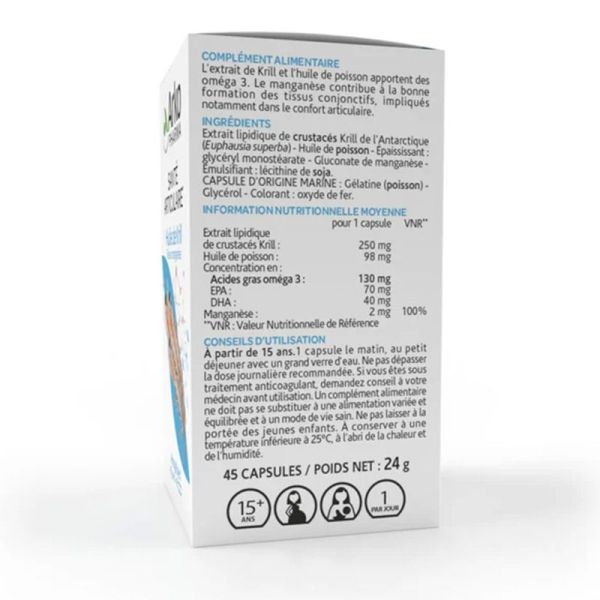 Arkopharma Arkogélules Huile de Krill 45 gélules - Santé articulaire