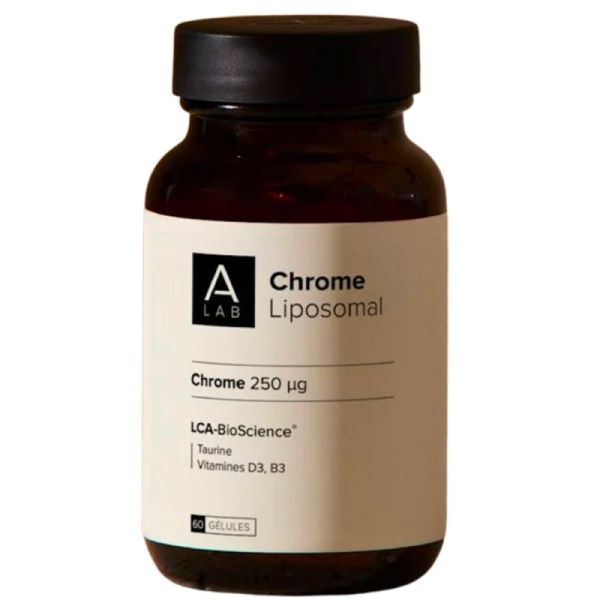 A-Lab Chrome Liposomale - 60 gélules - Minceur, équilibre métabolique et énergie durable