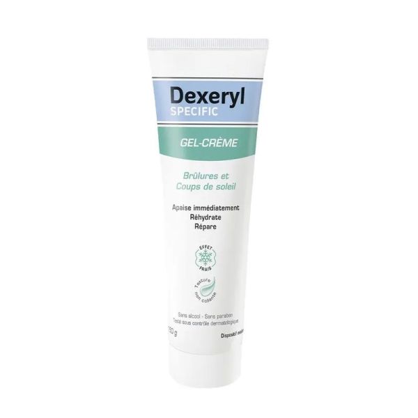 Dexeryl Spécific Gel-Crème Brûlures & Coups de Soleil - 150g