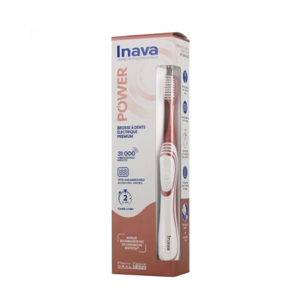 Inava Power Brosse à Dents Electrique Premium - Rose