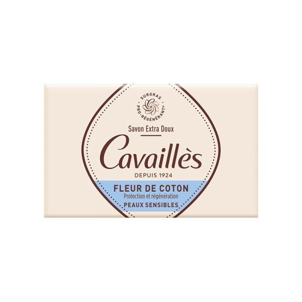 Rogé Cavaillès Savon Surgras Extra Doux Fleur de Coton 150 g