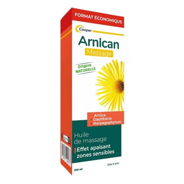 Arnican Spray Huile de Massage Apaisante Arnica Tensions Musculaires - 200ml