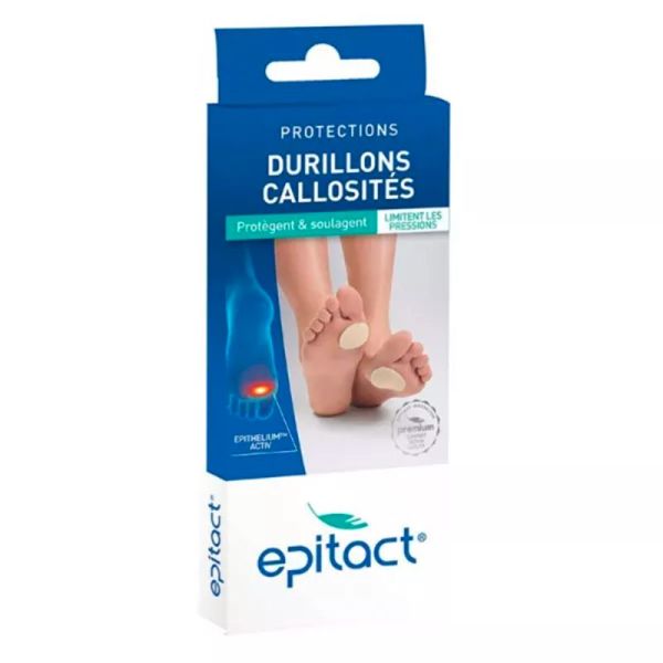 Epitact Durillons et Callosités - 3 Unités - Soulagement ciblé et confort durable sous l’avant-pied