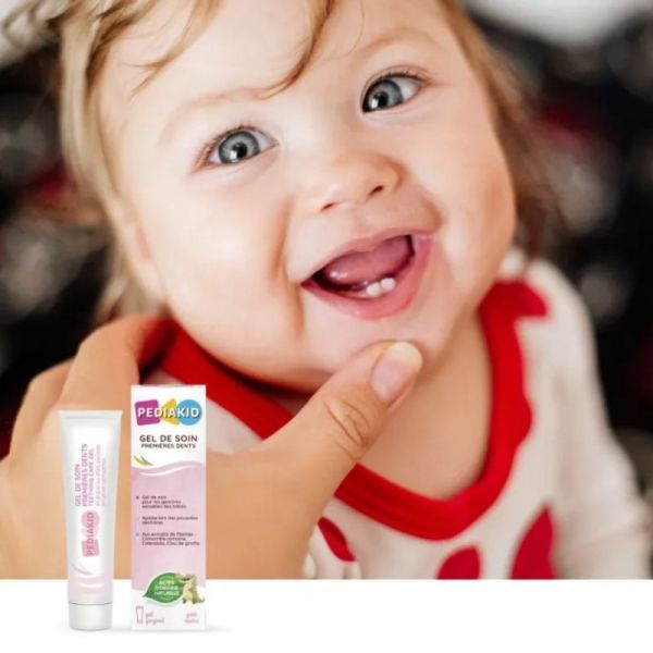 Pédiakid Gel de soin Premières Dents 15 ml – Apaisement et protection des gencives