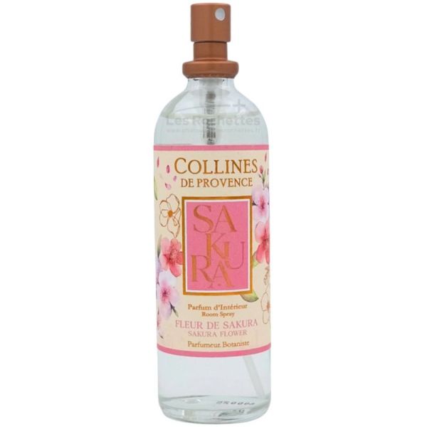 Collines de Provence Parfum d’Intérieur Fleur de Sakura 100ml – Douceur et poésie
