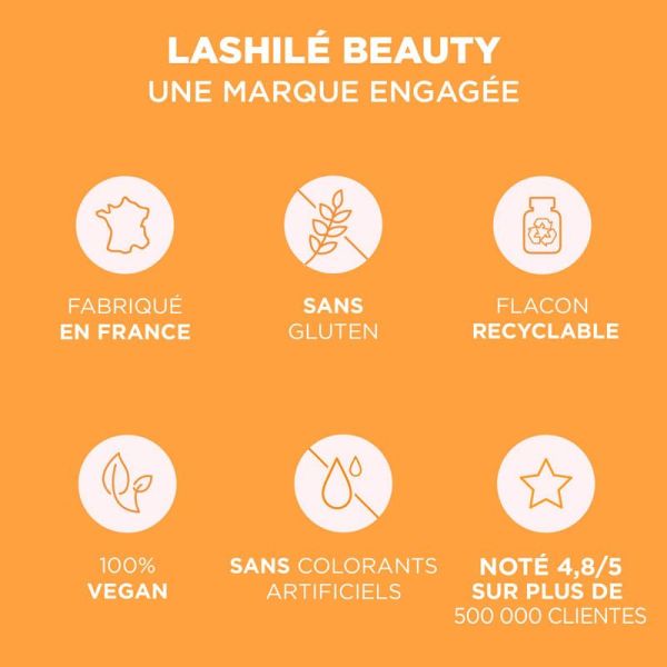Lashilé Beauty Good Sun Vitamines Boost Teint Sublime Auto-Bronzant - Teint Hâlé - 60 Gummies