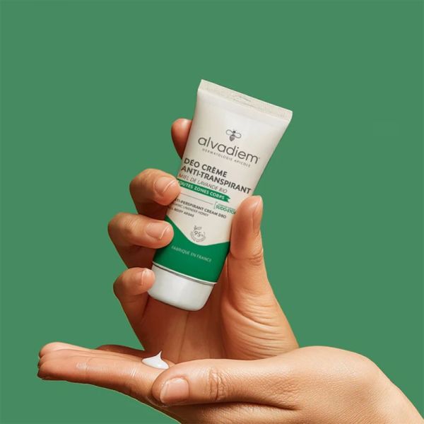 Alvadiem Déo Crème Anti-Transpirant Bio 50ml – Confort et fraîcheur