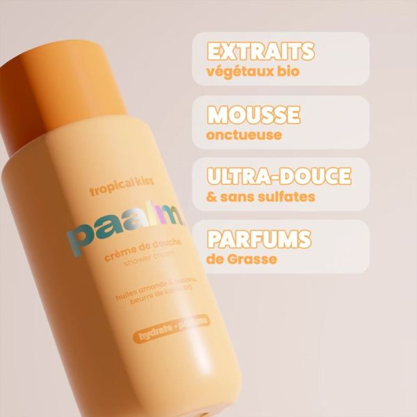 Paalm Crème De Douche Tropical Kiss 250ml – Fraîcheur et évasion