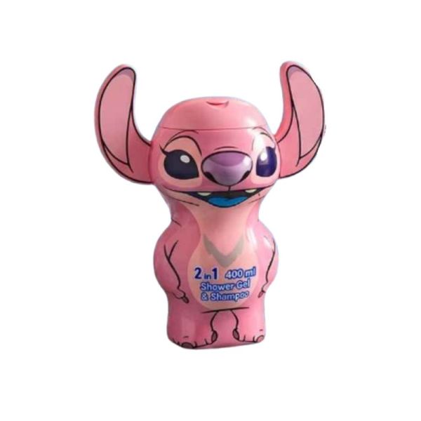 Air-Val Disney Angel de Lilo & Stitch Gel Douche Shampoing 2 en 1 400 ml - Hygiène douce enfant