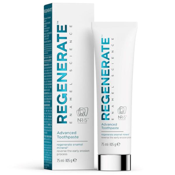 Regenerate Dentifrice Expert 75ml - Aide à régénérer l'émail, goût menthe fraîche