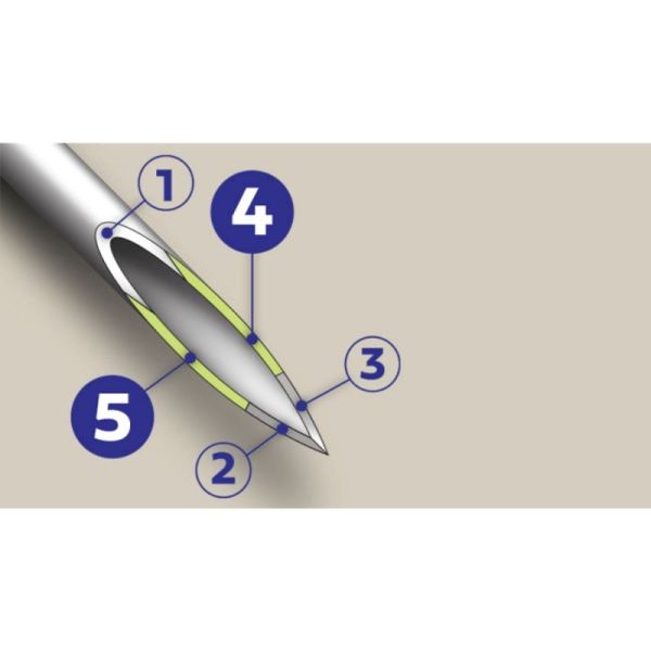 Embecta Micro-Fine PRO 4mm - Aiguille à stylo pour administration correcte de l'insuline