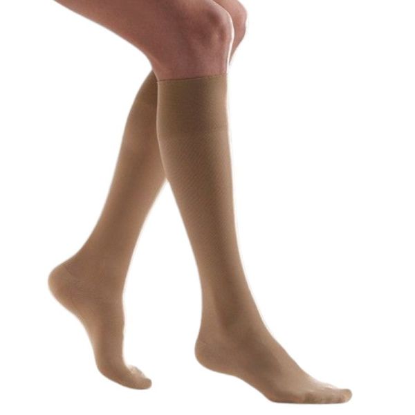 Thuasne Venoflex Secret Classe 2 Chaussettes Contention Femme Doré - Normal - Taille 5+