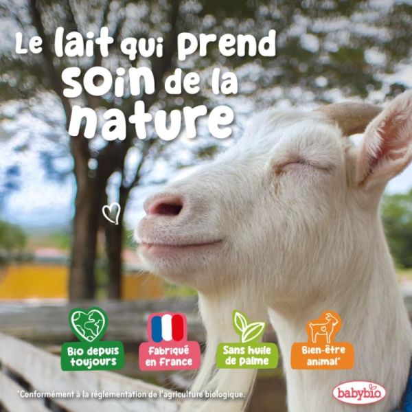 Babybio Caprea 2 (6 à 12 mois) - Lait de suite au lait de chèvre bio