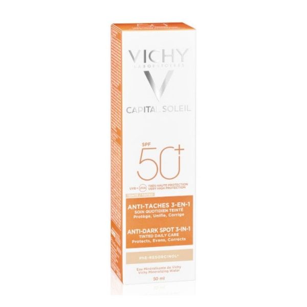 Vichy Capital Soleil Soin Anti-Taches Teinté 3-en-1 SPF50+ - 50ml
