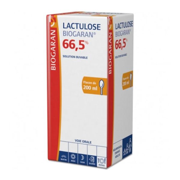 Biogaran Lactulose 66,5 % Solution Buvable - Flacon 200 ml