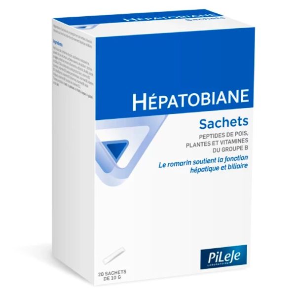 Pileje Hepatobiane - 20 sachets - Soutien du foie et confort digestif