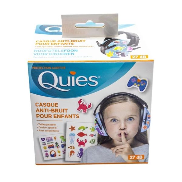 Casque Anti-Bruit Protection Auditive Enfants - Bleu