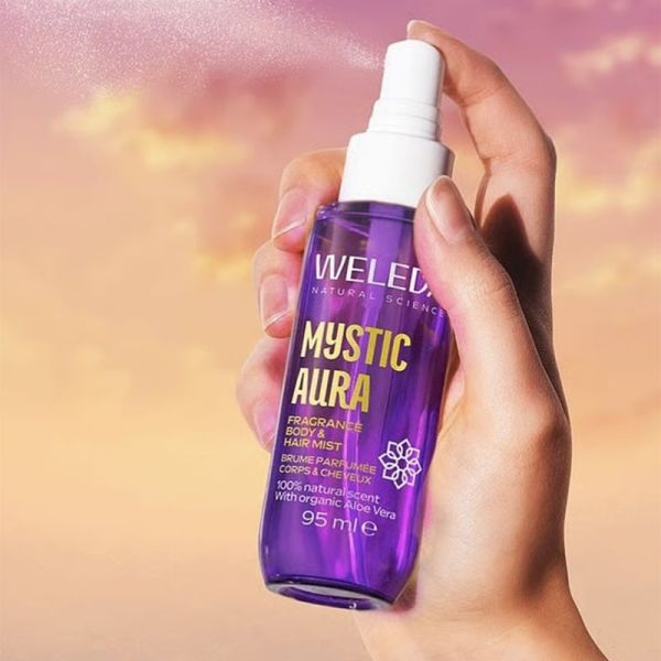 Weleda Brume Parfumée Corps & Cheveux Mystic Aura 95ml – Signature chaude et mystérieuse