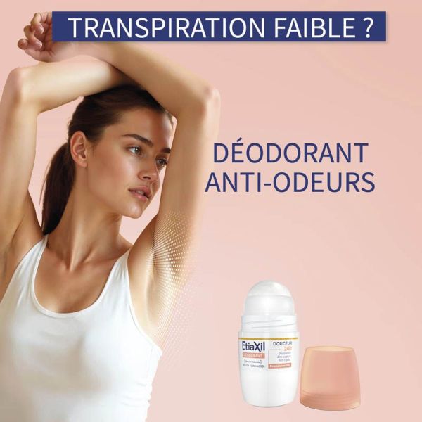 Etiaxil Déodorant Douceur 48h Roll-On - 50ml