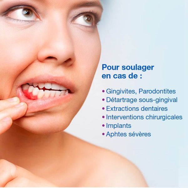Hyalugel Forte Perio Gel Buccal Assainissant - 8ml - Gencives sensibles et muqueuses irritées