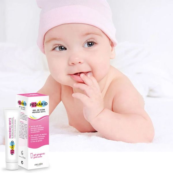 Pédiakid Gel de soin Premières Dents 15 ml – Apaisement et protection des gencives