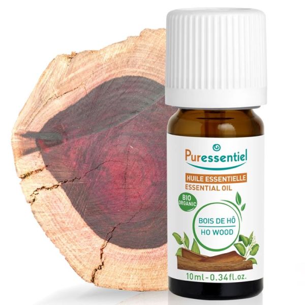 Puressentiel Huile Essentielle Bois de Hô Bio 10 ml – Pureté aromatique et douceur régénérante