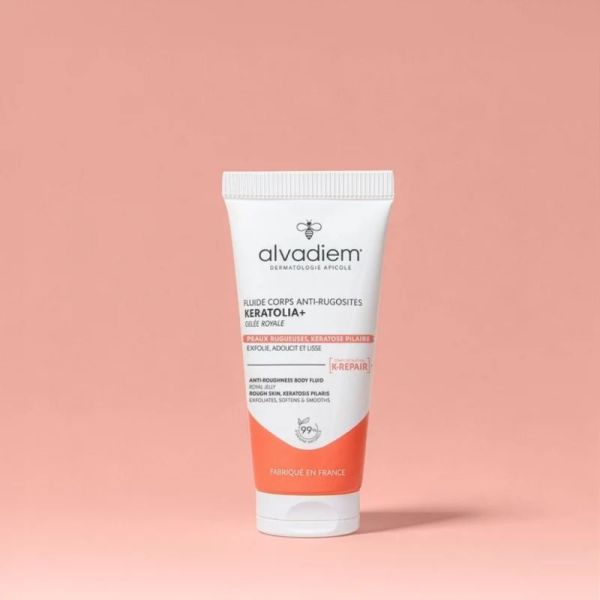 Alvadiem Keratolia+ Fluide Corps Anti-Rugosités 75 ml - Lisse et apaise la peau