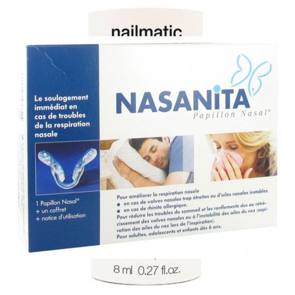 Nasanita Papillon Nasal - Soulage les Troubles de la Respiration Nasale - 1 pièce