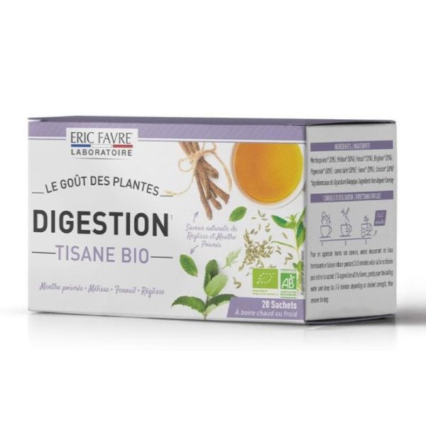 Eric Favre Tisane Digestion Bio - 20 Sachets