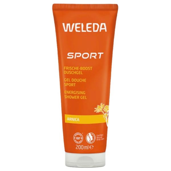Weleda Arnica Gel Douche Sport 200ml – Tonus et énergie