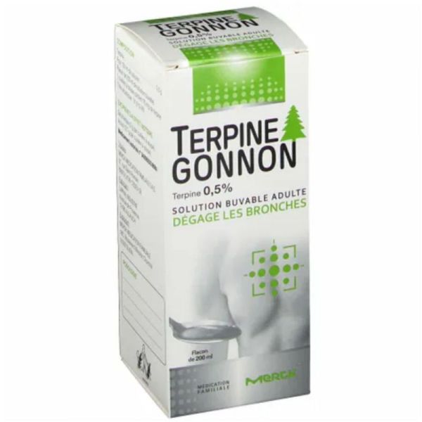 Terpine Gonnon adulte sirop 200 ml