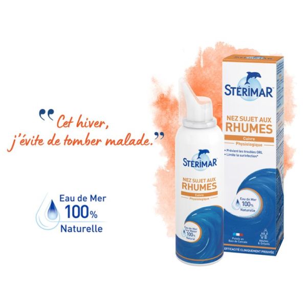 Stérimar Nez Sujet aux Rhumes 100ml – Prévention et hygiène nasale