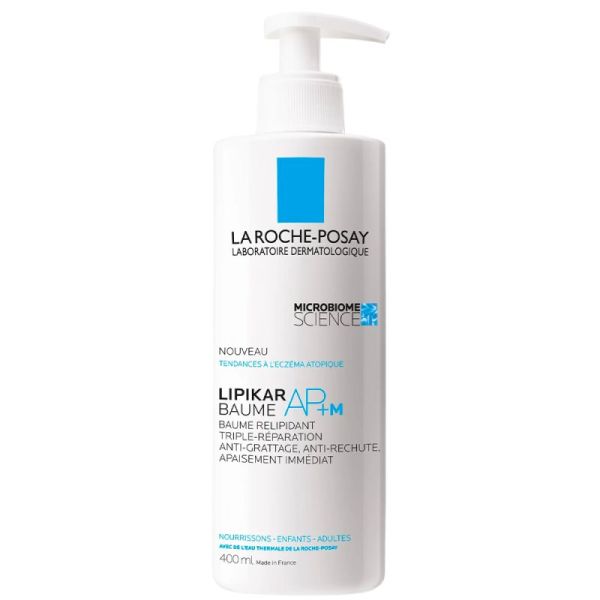La Roche-Posay Lipikar AP+ M Baume - 400ml - Visage & Corps Peaux à Tendance Eczéma
