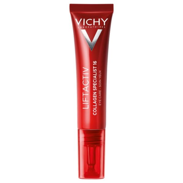 Vichy Liftactiv Collagen Specialist 16 Soin Yeux - 15ml - Lisse, raffermit et illumine le regard