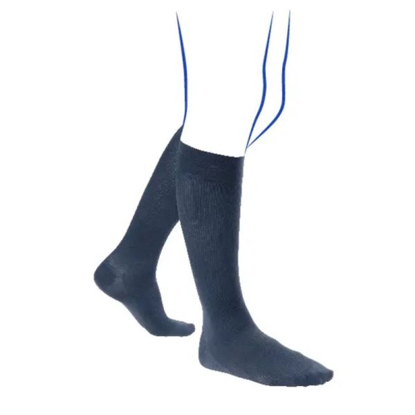 Thuasne Venoflex Élégance Chaussettes de Contention Classe 2 Pieds Longs – Élégance et confort