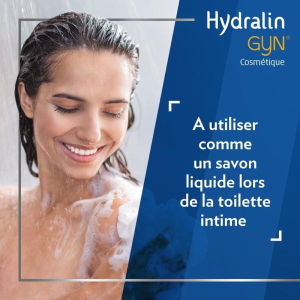 Hydralin Gyn Gel Lavant Calmant Irritation - 400 ml - Hygiène Intime en Cas d'Irritations