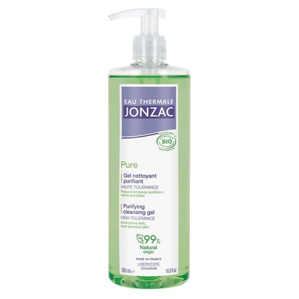 Jonzac Pure Gel Nettoyant Purifiant Bio - 500ml