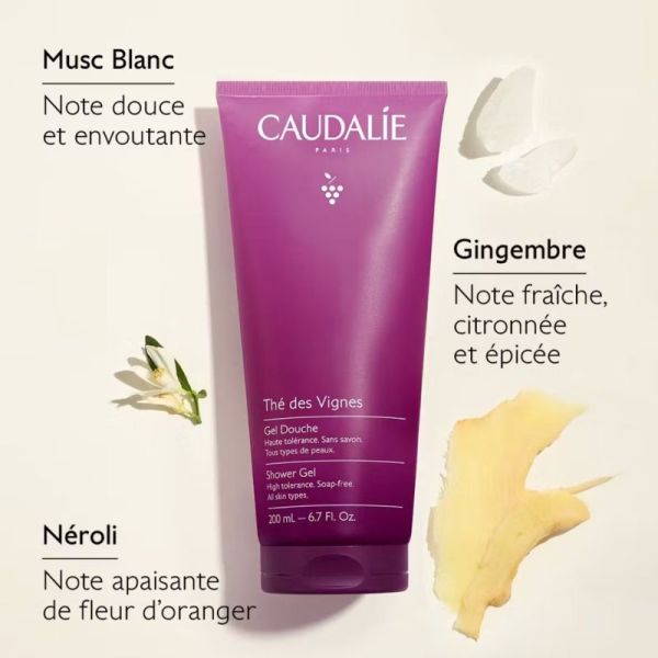 Caudalie Le Rituel Corps Thé des Vignes - Hygiène et hydratation du corps