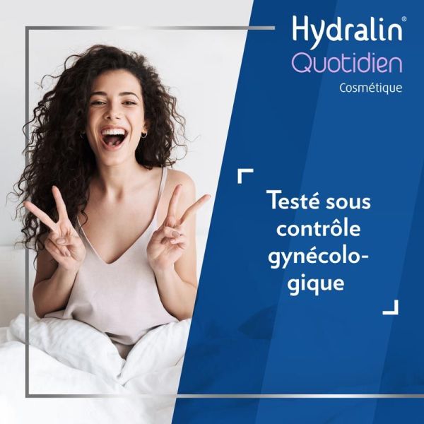 Hydralin Quotidien Gel Lavant - 400 ml - Hygiène Intime Douceur et Respect de l’Environnement