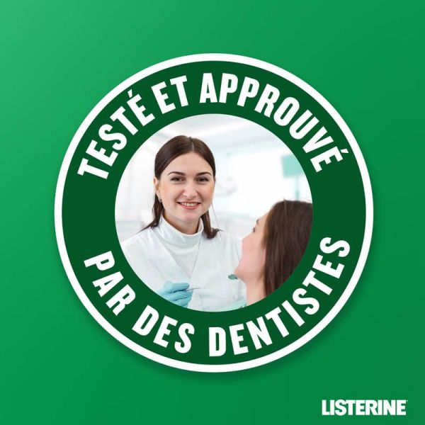 Listerine Bain de Bouche Total Care Dents et Gencives 500 ml - Menthe fraîche