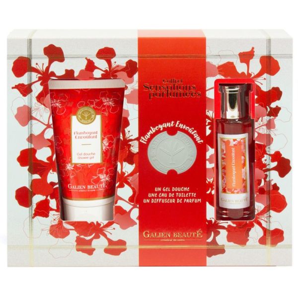 Claude Galien Coffret Eau de Toilette Flamboyant Envoûtant – Rituel parfumé corps et maison
