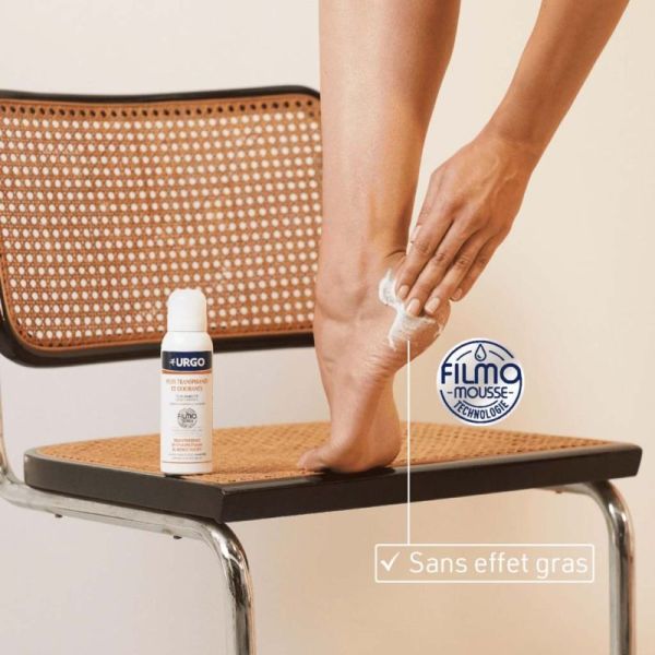 URGO Filomousse Crème Mousse Rééquilibrante Pieds Transpirants - 125ml