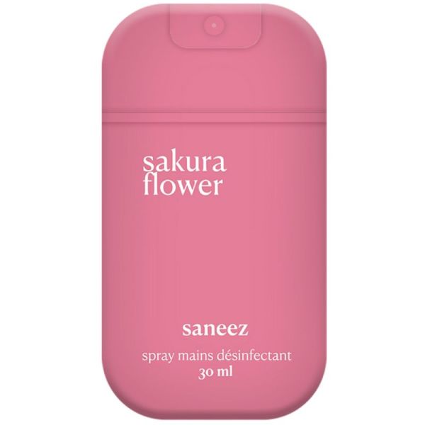 Saneez Spray Désinfectant Sakura Flower 30ml – Hygiène et protection