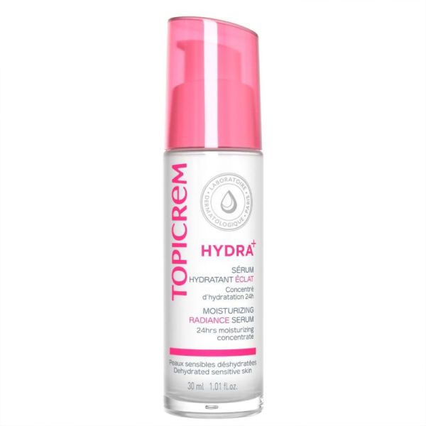Topicrem HYDRA+ Ultra-Hydratant Sérum 30ml – Concentré d'hydratation et éclat