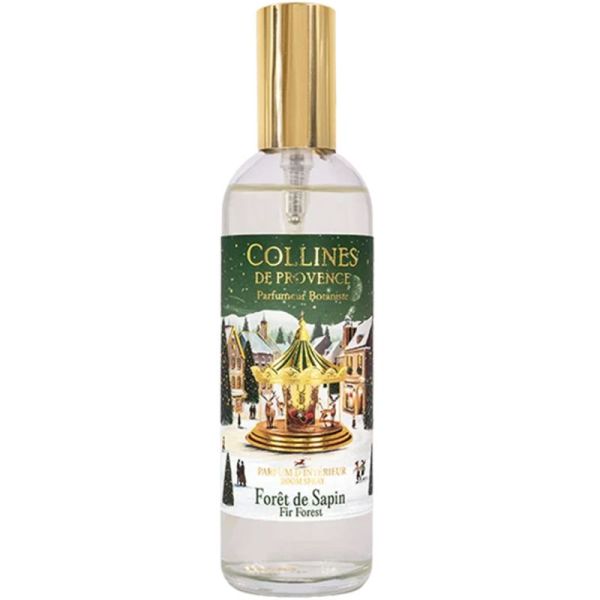 Collines de Provence Parfum d'Intérieur Forêt de Sapin 100ml – Ambiance chaleureuse